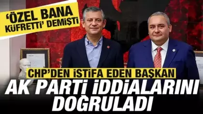 CHP'den istifa eden Keçiören Belediye Başkanı Mesut Özaraslan AK Parti iddiasını doğruladı