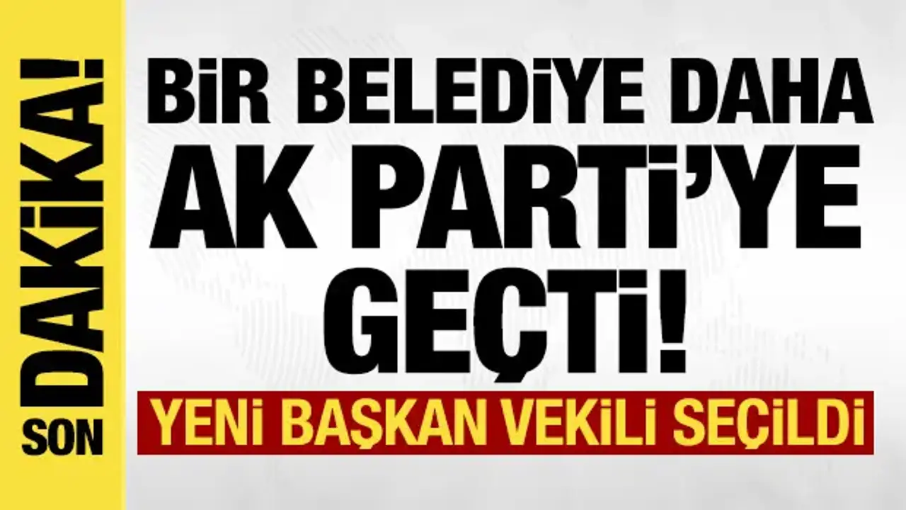 CHP'li Akçakoca Belediyesi AK Parti'ye geçti! Yeni başkan vekili seçildi!