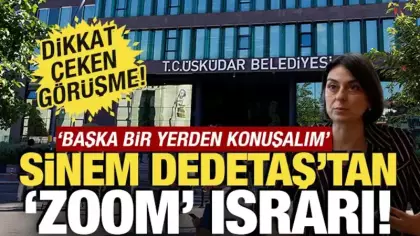 CHP'li Dedetaş'tan 'Zoom' ısrarı! Teknik takibe takılan görüşme dikkat çekti