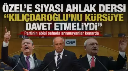 CHP’li İnce’den Özel’e siyasi ahlak dersi: “Kılıçdaroğlu’nu kürsüye davet etseydi”