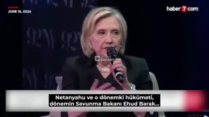 Clinton'dan İsrail itirafı: 