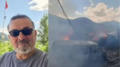 Çocukları kurtarmaya giderken öldürülmüş!