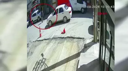 Çorum'da geri manevra yapan minibüs yayayı ezdi