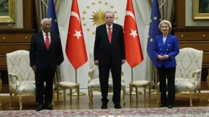 Cumhurbaşkanı Erdoğan AB heyetini kabul etti! Avrupa Birliği'ne harekete geçin çağrısı