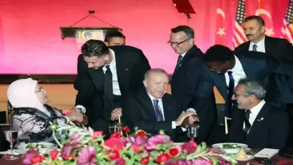 Cumhurbaşkanı Erdoğan ABD ziyaretinde ünlü isimlerle bir araya geldi