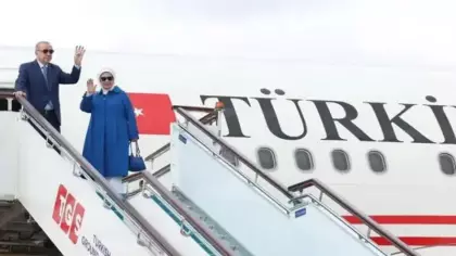 Cumhurbaşkanı Erdoğan ABD'den ayrıldı