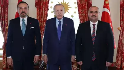 Cumhurbaşkanı Erdoğan, Kerkük Valisi'ni kabul etti