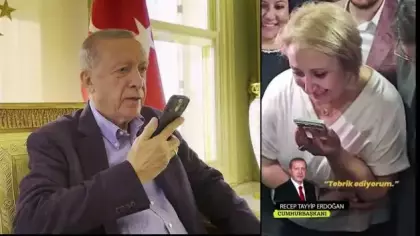 Cumhurbaşkanı Erdoğan Menderes Belediye Başkanvekili seçilen Asuman Şen'i tebrik etti