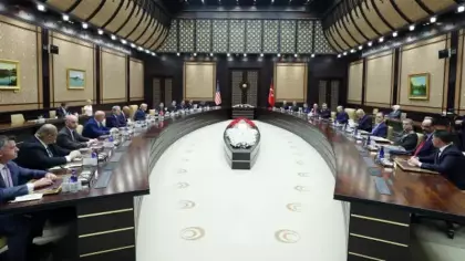 Cumhurbaşkanı Erdoğan, Trump ile heyetler arası görüşmeye başkanlık etti