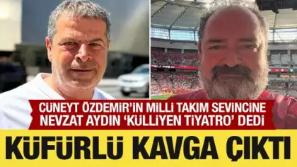 Cüneyt Özdemir ile Nevzat Aydın arasında küfürlü tartışma