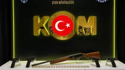 Denizli’de yasa dışı silah ticaretine darbe: Operasyonda 3 zanlı tutuklandı!