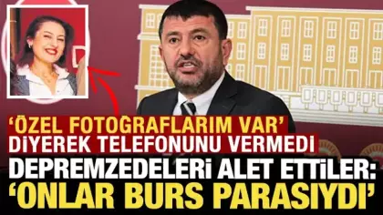 Depremzedeleri 'rüşvete' alet ettiler: 'Onlar burs parasıydı'