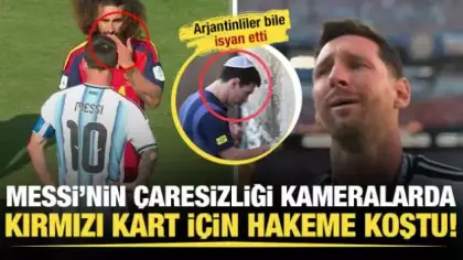 Dev finalde Messi'nin aciziyeti kameralara yansıdı! Arjantinliler bile tepki gösterdi