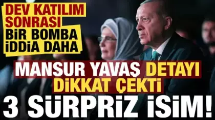 Dev katılımın ardından bomba iddia! Mansur Yavaş detayı dikkat çekti: 3 sürpriz isim...