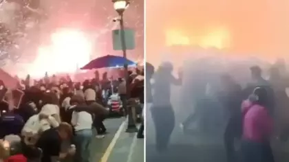 Dini festivalde felaket: Havai fişek patlaması 10 can aldı