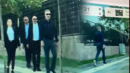Dışişleri Bakanı Hakan Fidan Ankara sokaklarında yürürken görüntülendi