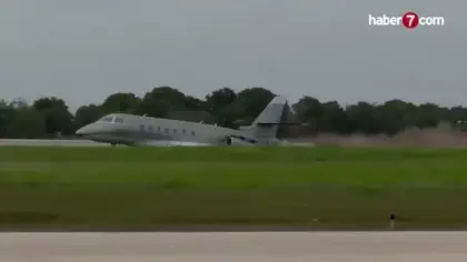 Dominik Cumhuriyeti'nde motoru arızalanan jet havalimanı yakınına düştü
