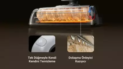 Dreame H14 Dual ile Akıllı Temizlik robotu küf ve kötü kokuları yok ediyor