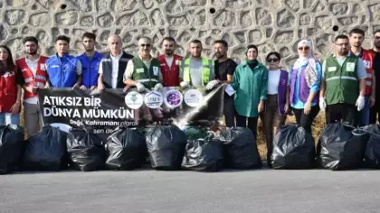 Dünya Temizlik Günü'nde Şırnak'tan atıksız dünya mesajı