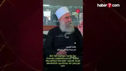 Dürzi lider Hikmet el-Hicri'den çarpıcı çıkış: İsrail'in ayrılmaz bir parçasıyız