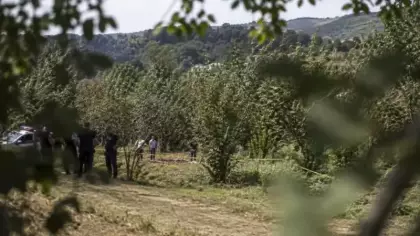 Düzce’de gizemli cisim alarmı! Fındık bahçesine düştü