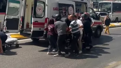 Edirne'de minibüs ile motosiklet çarpıştı: 1 yaralı