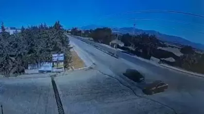 Elazığ'da 2 kişinin öldüğü feci kazanın kamera görüntüleri ortaya çıktı