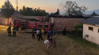 Emekli öğretmenden acı haber! Yangında hayatını kaybetti