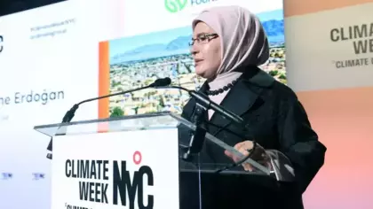 Emine Erdoğan'dan New York'ta iklim ve sıfır atık çağrısı