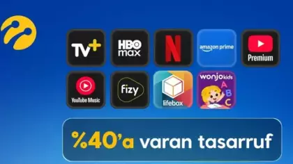 En popüler uygulamalar, tek pakette ve tek faturayla Turkcell One'da