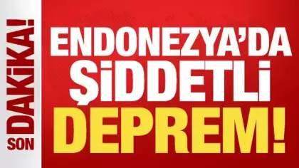 Endonezya'da 7,7 büyüklüğünde şiddetli deprem! Tsunami alarmı verildi