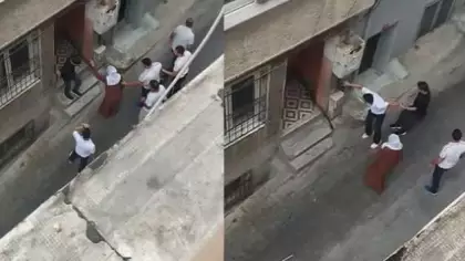 Eniştesiyle jöle için kavga etti mahalle savaş alanına döndü