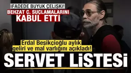 Erdal Beşikçioğlu aylık geliri ve mal varlığını açıkladı! Behzat Ç. suçlamasını kabul etti