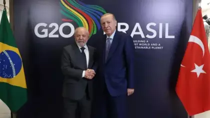 Erdoğan ile Brezilya Devlet Başkanı Lula arasında görüşme!
