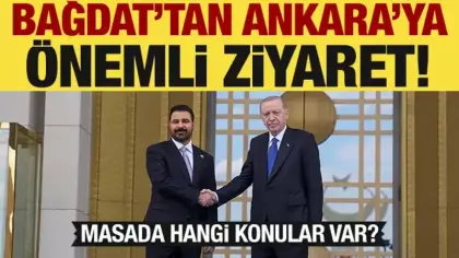 Erdoğan, Irak Başbakanı Ali ez-Zeydi'yi karşıladı!