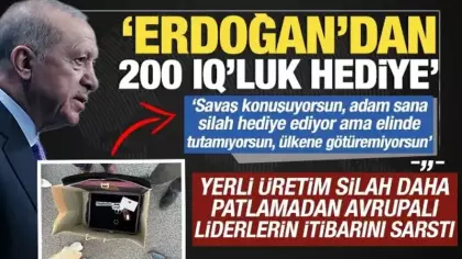Erdoğan'dan 200 IQ'luk hediye: Silah daha patlamadan Avrupalı liderlerin itibarını sarstı