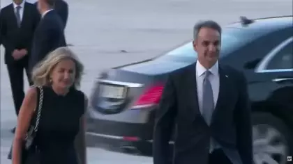 Erdoğan'dan Miçotakis'e Mehter marşlı karşılama!