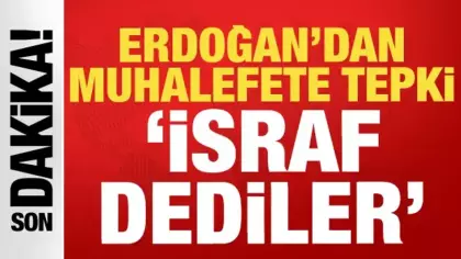 Erdoğan'dan muhalefete tepki: Şehir hastanelerine israf dediler