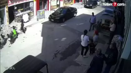 Ereğli’de iş yerinde tüp patladı: O anlar kamerada!