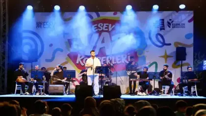 Esenler'de yazın ritmi ESEV konserleriyle yükseliyor