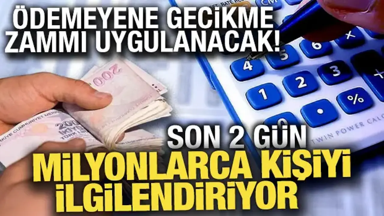 Ev, arsa ve dükkan sahipleri dikkat! Emlak vergisi ödemeleri için son 2 gün