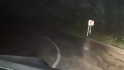 Eylül ayında kar sürprizi! Bir anda yağmaya başladı