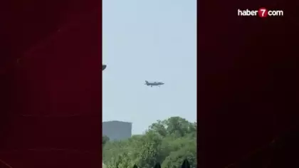 F-35, Beyaz Saray'a yakın bölgede havada bekledi