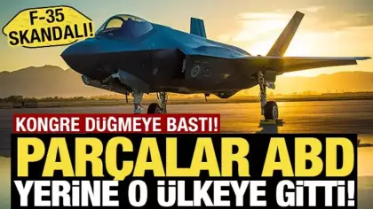 F-35 skandalı! Parçalar ABD yerine o ülkeye gitti: Kongre düğmeye bastı