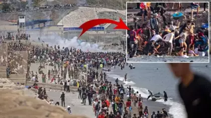 Fas'tan İspanya'ya akın: 18 kişi can verdi