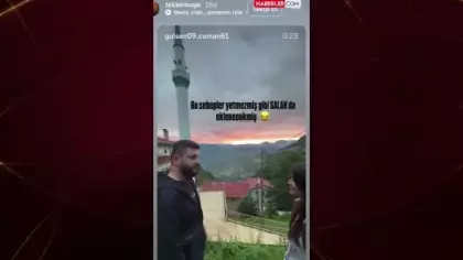 Fatih Tekke'nin eşinin Salah paylaşımı taraftarları heyecanlandırdı