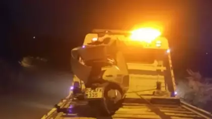 Fatsa'da motosiklet duvara çarptı: 1 ölü