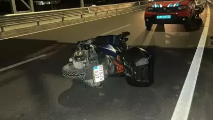 Feci motosiklet kazası: Sürücü hayatını kaybetti!