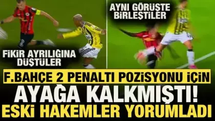 Fenerbahçe 2 penaltı pozisyonu için ayağa kalkmıştı! beIN Trio pozisyonları yorumladı