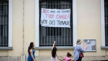 Fransa'da kırmızı alarm: 845 okul kapandı! 63 milyon kişi etkilendi